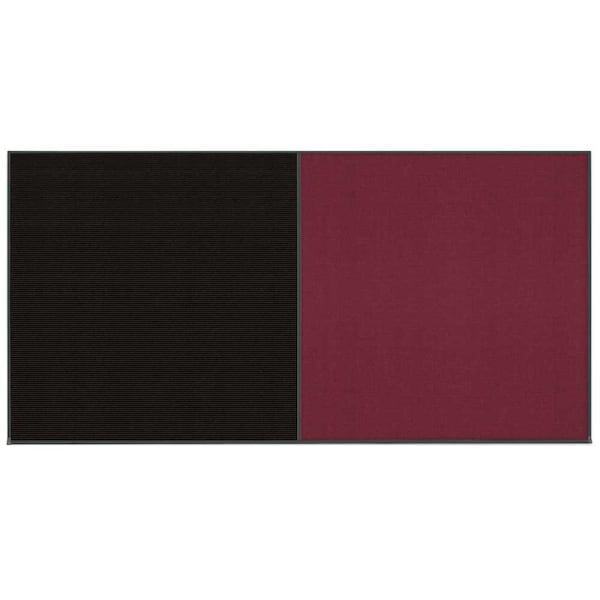 Enclosed Corkboard, 1 Door, 60"x36", 4" Fra